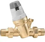 Caleffi Druckminderer 1 1/4" AG, mit reduzierter Kartusche 1" und Manometeranschluss