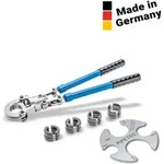 Pipetec Handpresszange TH-Profil HPZTH1632 f&uuml;r 16x2 20x2 26x3 32x3 Pressfittings