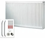Buderus Heizk&ouml;rper, Flachheizk&ouml;rper, Kompakt C-Profil Typ 22 600x600 mm (H x L)