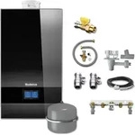 Buderus GB182i.2-15, W42 S, Brennwerttherme, schwarz, Logamatic BC400, Erdgas