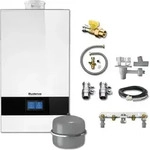 Buderus GB182i.2-20, W42 S, Gas-Brennwerttherme, wei&szlig;, Logamatic BC400, Erdgas
