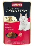 Animonda Vom Feinsten mit Rind und Putenfilet 18x85 g