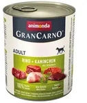 Animonda Gran Carno Original Adult Rind+Kaninchen mit Kr&auml;utern 6x800 g