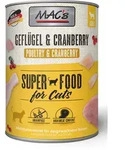 MAC ́s CAT Gefl&uuml;gel, Rind & Cranberry 6x800 g