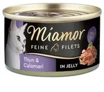 Miamor Feine Filets in Jelly Thunfisch & Calamari 24x100 g