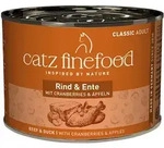 Catz Finefood CLASSIC Rind & Ente 6x200 g