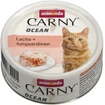 Animonda Carny Ocean Adult Lachs + Jungsardinen 12x80 g