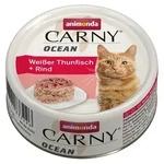 Animonda Carny Ocean Adult Wei&szlig;er Thunfisch + Rind 12x80 g