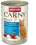 Animonda Carny Adult Rind + Kabeljau m. Petersilienwurzeln 6x400 g