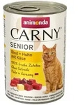 Animonda Carny Senior Rind + Huhn mit K&auml;se 6x400 g