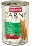 Animonda Carny Adult Rind, Pute + Kaninchen 6x400 g