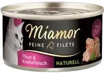 Miamor Feine Filets naturelle in Fleischsaft Thunfisch & Krebsfleisch 24x80 g