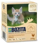 Bozita H&auml;ppchen in Sauce mit H&uuml;hnchen f&uuml;r Kitten 6x370 g