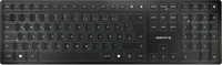Cherry JK-9100DE-2, CHERRY KW 9100 Slim Kabellose Tastatur - QWERTZ, Schwarz-Grau