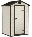 Manor 4x3 Gartenhaus, beige