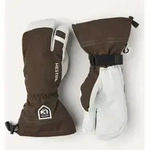HESTRA Army Leather Heli Ski Handschuhe 3-Finger Unisex - 10 espresso (780)