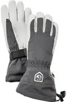 Hestra ARMY LEATHER HELI Female - Skihandschuhe Damen 5-Finger - grey/offwhite...