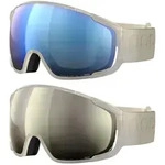 POC ZONULA - Skibrille / Snowboardbrille - (9603) raw white/partly sunny blue