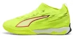 Puma - ULTRA 6 MATCH IT + MID JR - Yellow Alert Black Glowing Red Lime Sque...