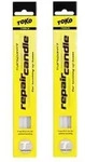 Toko REPAIR CANDLE GRAPHITE oder TRANSPARENT Reparaturstick 2er Pack - 2er Set (...