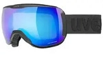 Uvex DOWNHILL 2100 CV - Skibrille Snowboardbrille - black/blue-green