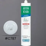 OTTOSEAL&reg; S 100 Sanit&auml;rsilikon 300 ml &ndash; flashgrau C787 &ndash; klar,