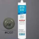 OTTOSEAL&reg; S 70 Silikon 310 ml &ndash; anthrazitgrau C137 &ndash; f&uuml;r Marmor & Naturstein