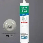 OTTOSEAL&reg; S 100 Sanit&auml;rsilikon 300 ml &ndash; achatgrau C62 &ndash; schimmelresistent &