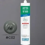 OTTOSEAL&reg; S 100 Sanit&auml;rsilikon 300 ml &ndash; grau C02 &ndash; schimmelresistent &