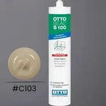 OTTOSEAL&reg; S 100 Sanit&auml;rsilikon 300 ml &ndash; sahara C103 &ndash; schimmelresistent &