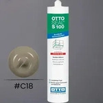 OTTOSEAL&reg; S 100 Sanit&auml;rsilikon 300 ml &ndash; sanit&auml;rgrau C18 &ndash; schimmelresistent &