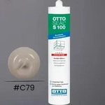OTTOSEAL&reg; S 100 Sanit&auml;rsilikon 300 ml &ndash; steingrau C79 &ndash; schimmelresistent &