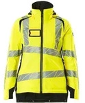 Mascot Winterjacke CLIMASCOT&reg;, Damen Winterjacke Gr. 3XL, hi-vis gelb/schwarz