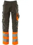 Mascot Leeds Arbeitshose Gr. 82C46 dunkelanthrazit/hi-vis orange