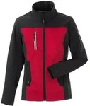 Planam Hybridjacke Norit Damen Gr. 34 rot/schwarz