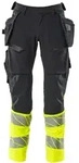 Mascot Hose mit H&auml;ngetaschen 19131-711-01017 Gr. 76C46 schwarzblau/hi-vis gelb