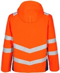 ENGEL Warnschutz Shell Jacke Safety 1146-930-10165 Gr. L orange/blue ink