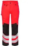 ENGEL Warnschutz Bundhose Safety Herren 2544-314 Gr. 42 rot/schwarz
