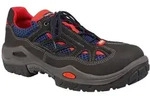 Jalas Sicherheitshalbschuh 3700R Respiro S2 ESD SRB Gr.36 schwarz/blau/rot