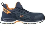 Puma Safety Puma Sicherheitshalbschuh CHASE 643780 Low S1P ESD Gr. 39 blau/orange