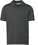HAKRO Hakro Herren Poloshirt Cotton-Tec #814 Gr. XS anthrazit