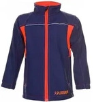 Planam Softshelljacke Kinder Gr. 86/92 marine/orange