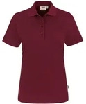 HAKRO Hakro Damen Poloshirt Mikralinar ECO #369 Gr. S weinrot