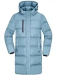 James & Nicholson Winter Kurzmantel mit Kapuze JN1367 Gr. S milky blue