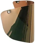 Aschua Gesichtsschutzscheibe klar,PC, 500x250x1mm,goldbedampft