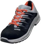 UVEX Sicherheitshalbschuh 2 trend 6909 S2 FO SR W11 Gr. 41 schwarz/grau/rot