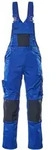 Mascot UNIQUE Latzhose Augsburg Gr. 42 kornblau/schwarzblau