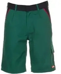 Planam Shorts Highline Gr. S gr&uuml;n/schwarz/rot