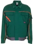 Planam Bundjacke Visline V2, Gr. 24 gr&uuml;n/orange/schiefer