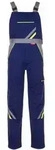 Planam Latzhose Visline, Gr. 24 marine/gelb/zink